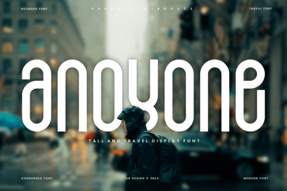 Anoyone: The Bold Sans Serif Font for Scroll-Stopping Campaigns