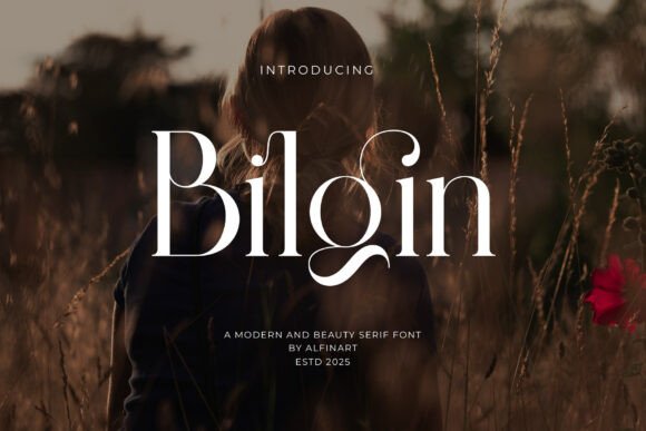 Bilgin: A Modern Serif Typeface for Elegant Editorial Design
