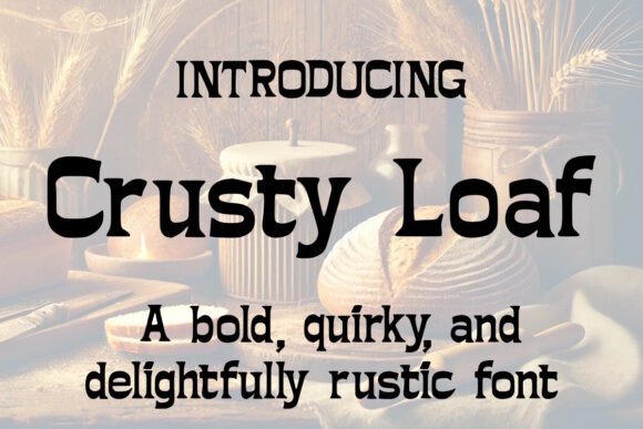 Crusty Loaf: The Rustic Typeface That Brings Soul to Branding