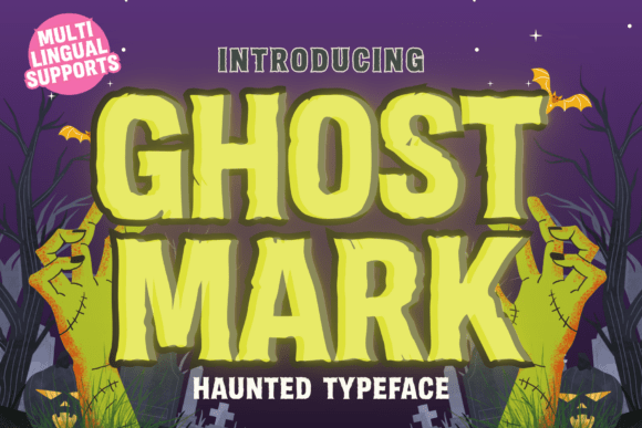 Ghostmark: The Haunted Typeface for Bold Web Design