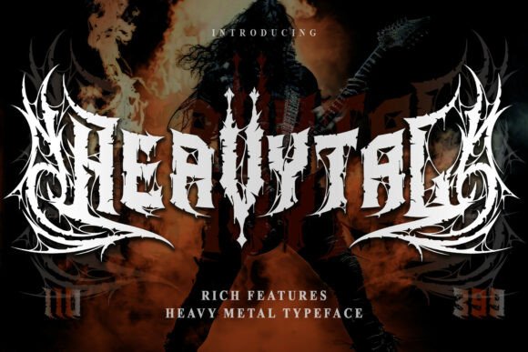 Heavytal: A Bold Blackletter for Serious Branding