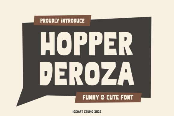 Hopper Deroza: The Bold Sans Serif Typeface for Modern Web Design