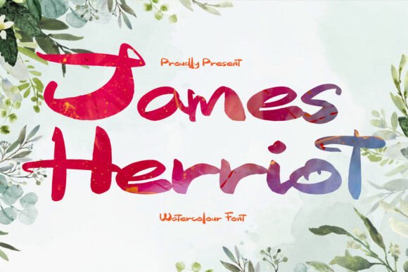James Herriot Brush: The Perfect Handmade Typeface for Your Shop