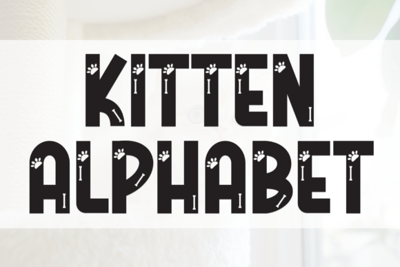 Kitten Alphabet: The Bold Typeface for Memorable Campaigns