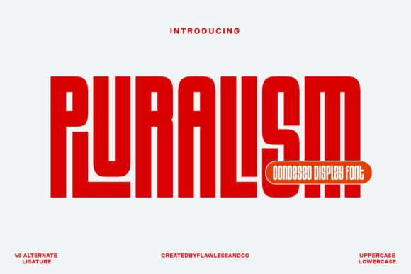 Plularism: The Premium Display Font for Scroll-Stopping Campaigns
