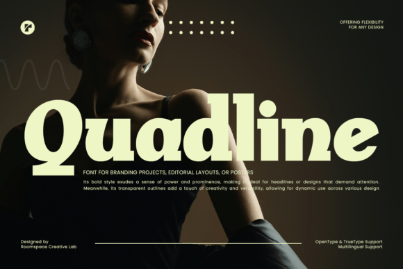 Quadline: The Bold Sans Serif Typeface for High-Impact Web Design