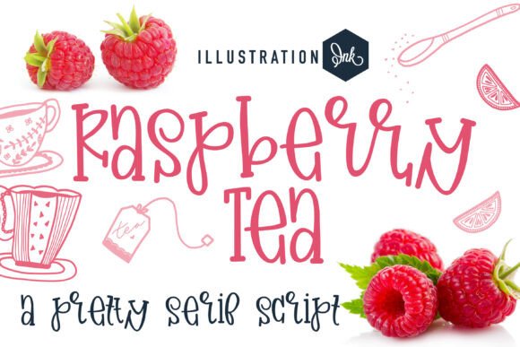 Raspberry Tea: The Perfect Handwritten Font for Crafters and Sellers