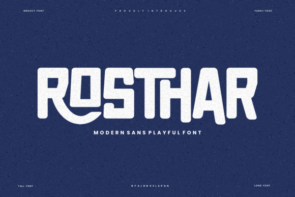 Rosthar: A Bold Serif That Elevates Any Brand Identity