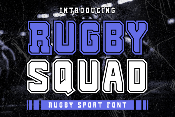 Rugby Squad: The Bold Slab Serif Font for Handmade Brands