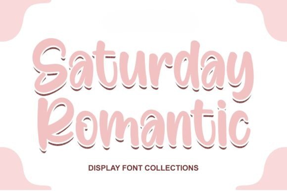 Saturday Romantic: The Perfect Typeface for Handmade Labels and Cards