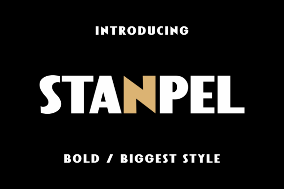 Stanpel: The Modern Sans Serif Typeface for Handmade Brands