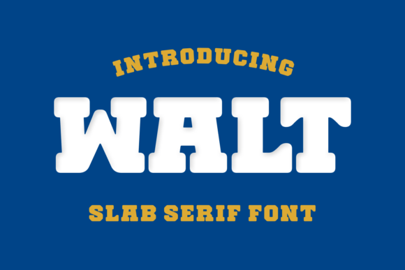 Walt: The Slab Serif Font That Builds Trust for Small Businesses